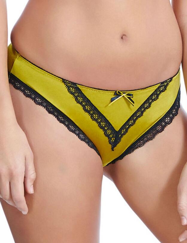 1475 Freya Deco Charm Brief - 1475 Chartreuse