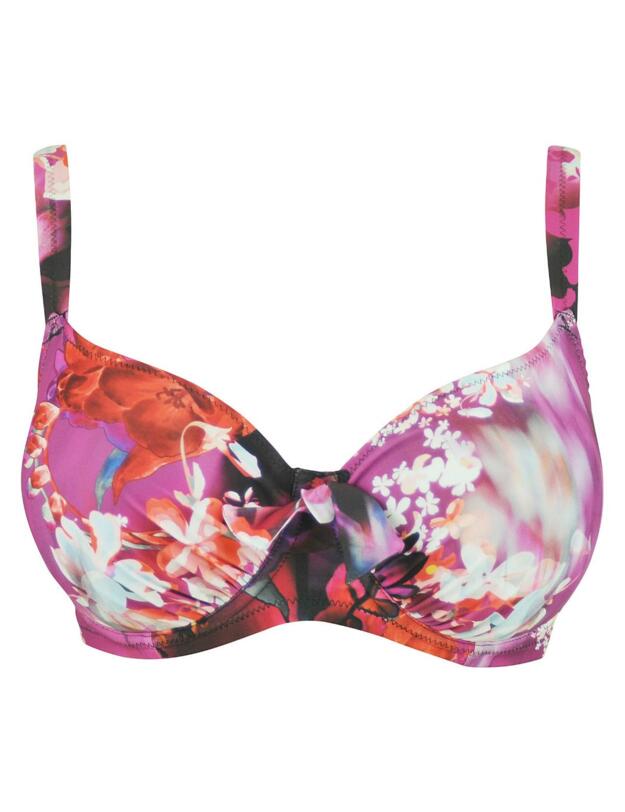 26002 Pour Moi? Hot Tropics Underwired Bikini Top  - 26002 Multi