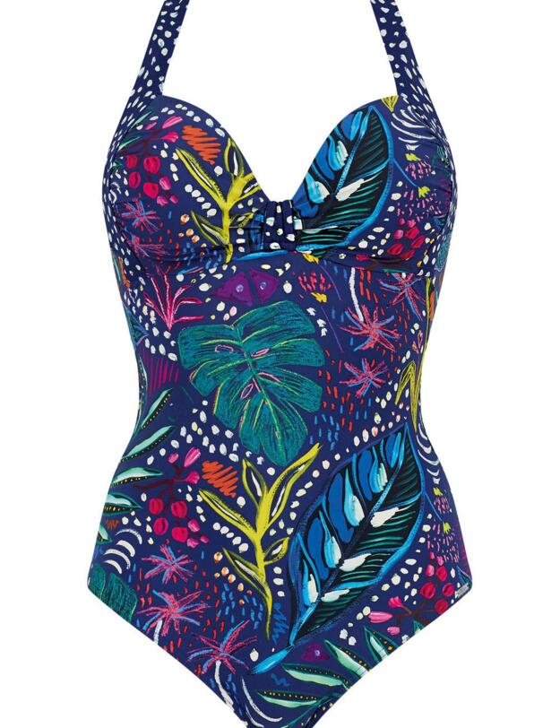 10167497 Triumph Swim Painted Leaves Swimsuit Multi - 10167497 Swimsuit