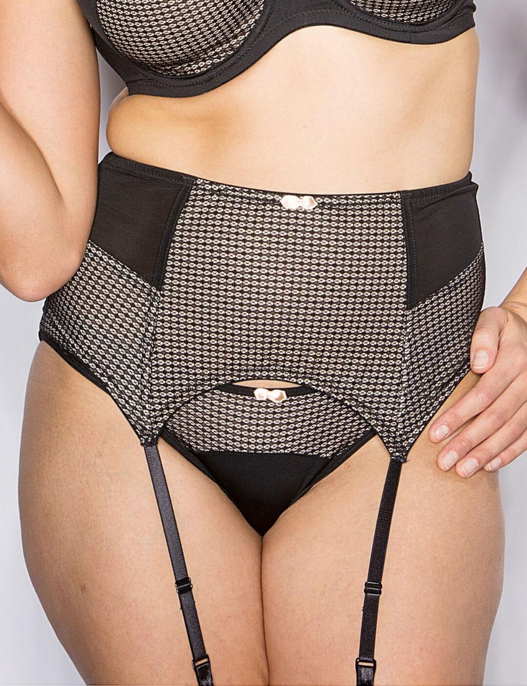 deep suspender belt