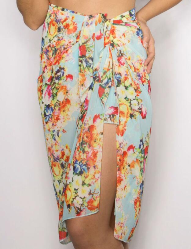24010 Pour Moi? Seville Sarong Multi - 24010 Multi