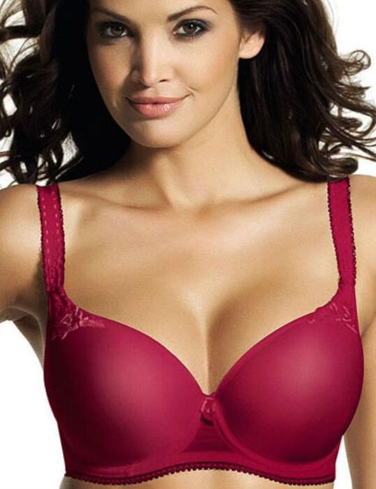 2132 Fantasie Ava Moulded Plunge Bra Rouge SALE - 2132 Rouge