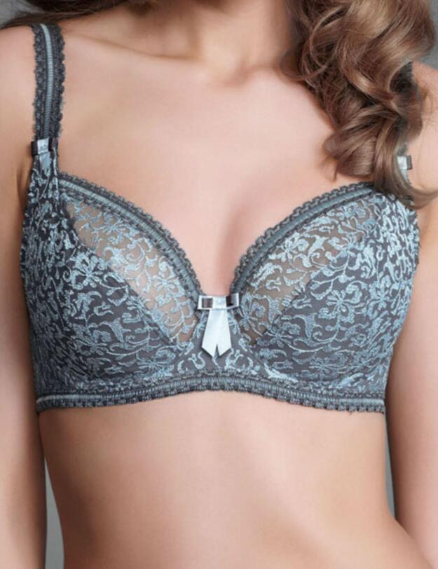 0092 Fauve Emmanuelle Plunge Balcony Bra Moonlight - 0092 Balcony Bra