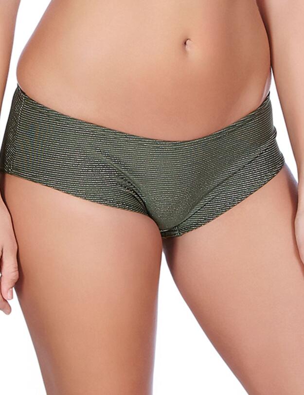 3844 Freya Glam Rock Low Rise Bikini Short Olive - 3844 Olive
