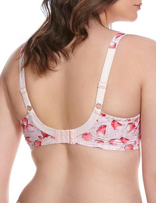 4180 Elomi Lottie Stretch Plunge Bra - 4180 Love Letters