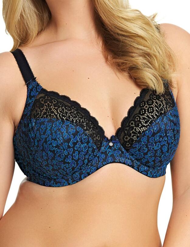 4190 Elomi Jodi Plunge Bra  - 4190 Velvet
