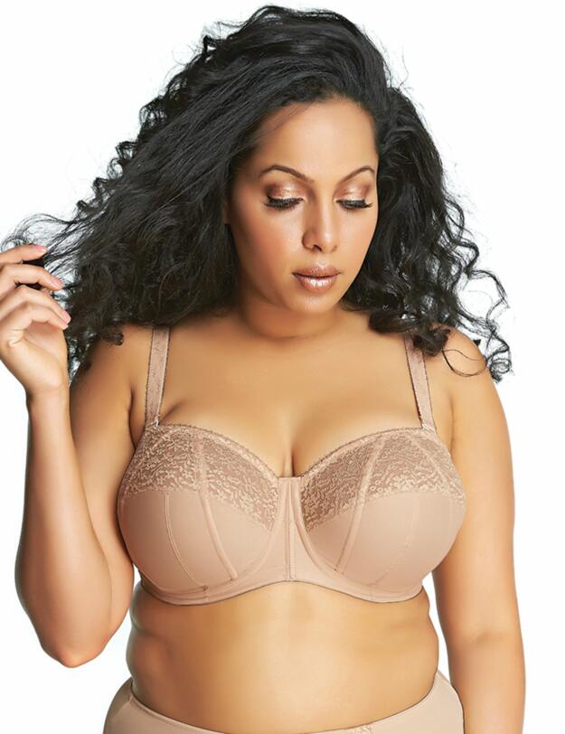 Goddess Adelaide Strapless Bra Sand