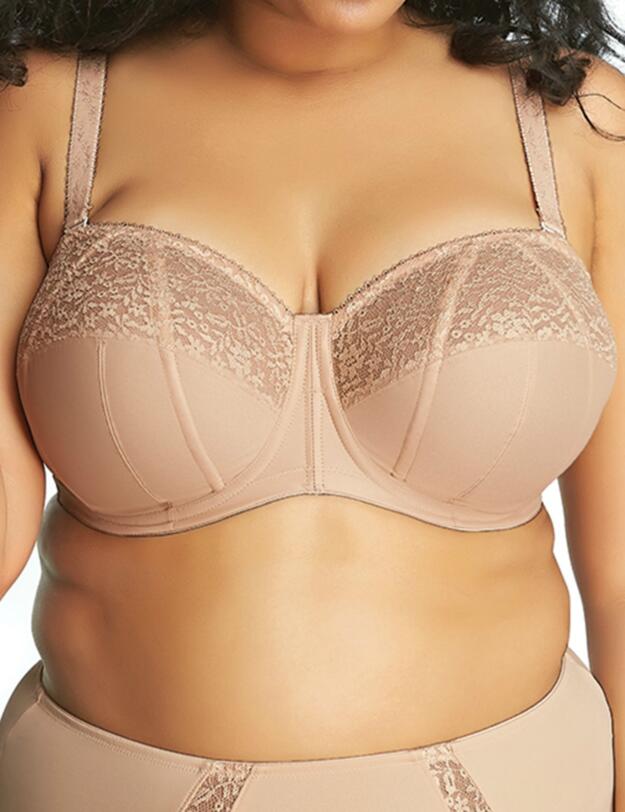 Goddess Adelaide Strapless Bra Sand
