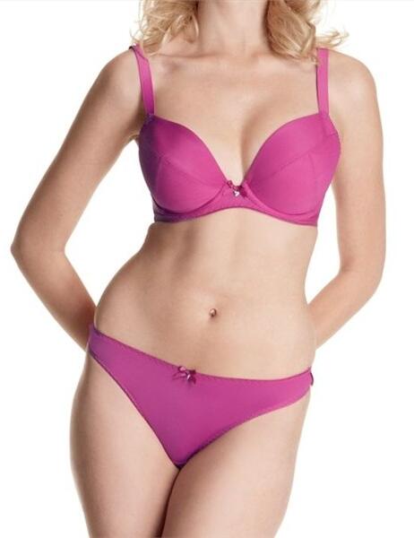 3471 Freya Retro Basic Thong  - 3471 Magenta