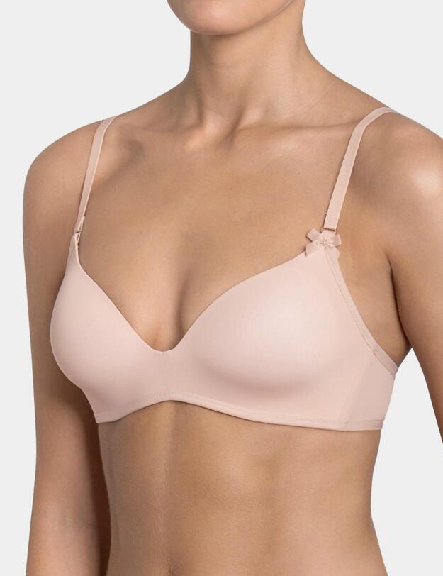 10167119 Sloggi Wow Comfort Padded Bra - 10167119 New Beige Nude