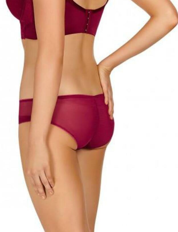 L31-0024 Evollove Night Sky Midi Brief - L31-0024 Cerise/Pastel Rose Tan