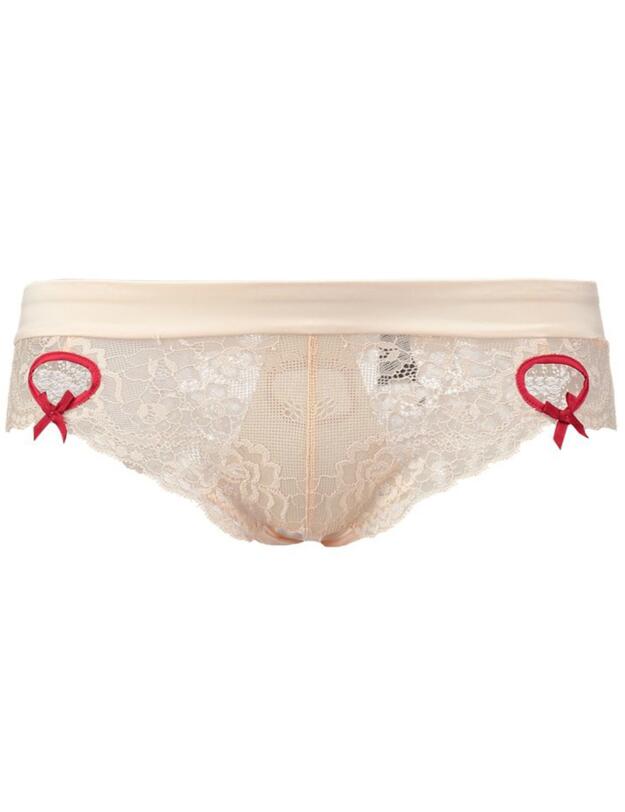 H37-1060 Heidi Klum Zoe Thong Brief - H37-1060 Bellini/Scarlet Sage