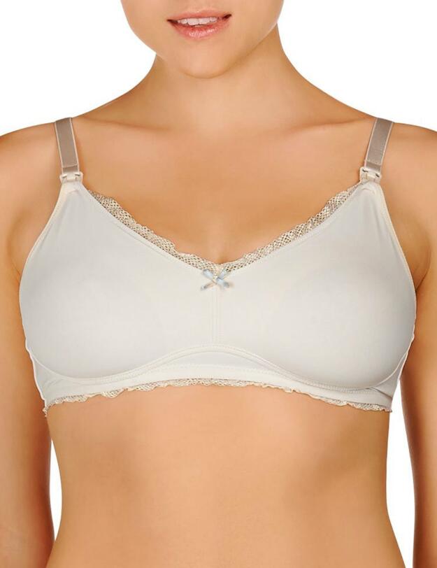 H71-740 Heidi Klum Elodie Maternity Nursing Bra - H71-740 Balled Blue/Stripe