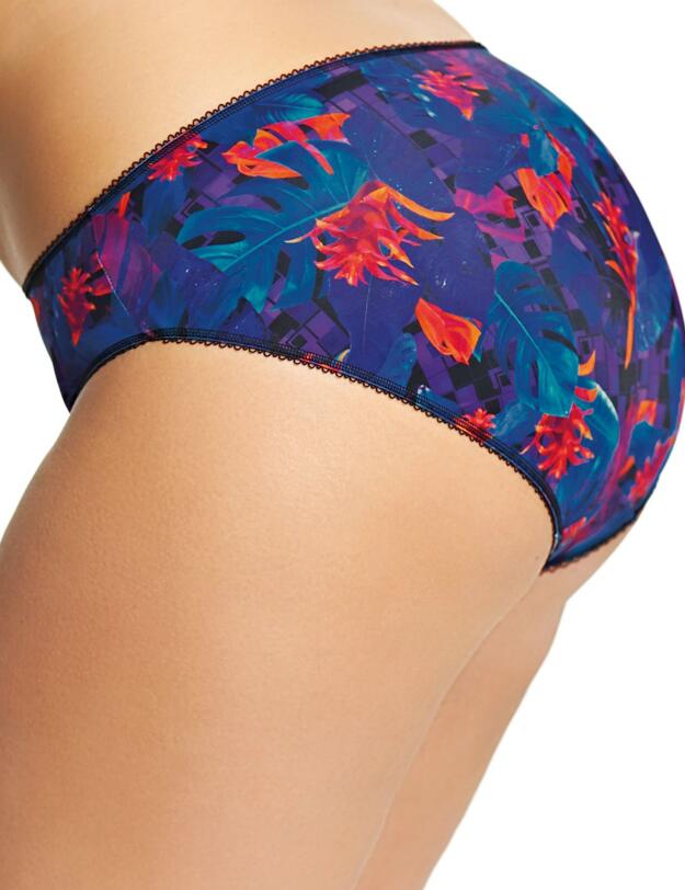 4135 Elomi Moonlit Brief - 4135 Tropical