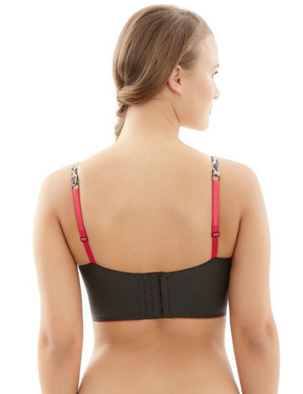 9025 Cleo Breeze Longline Bra - 9025 Leopard Print