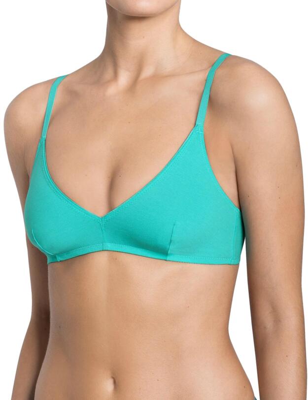 10154510 Sloggi EverNew Non-Wired Bra Top - 10154510 Balance Green