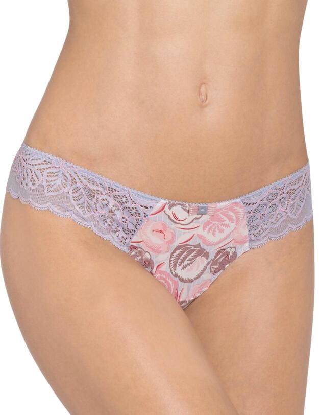 10165895 Triumph Amourette Spotlight Bloom Hipster String Thong - 10165895 Violet/Light Combination
