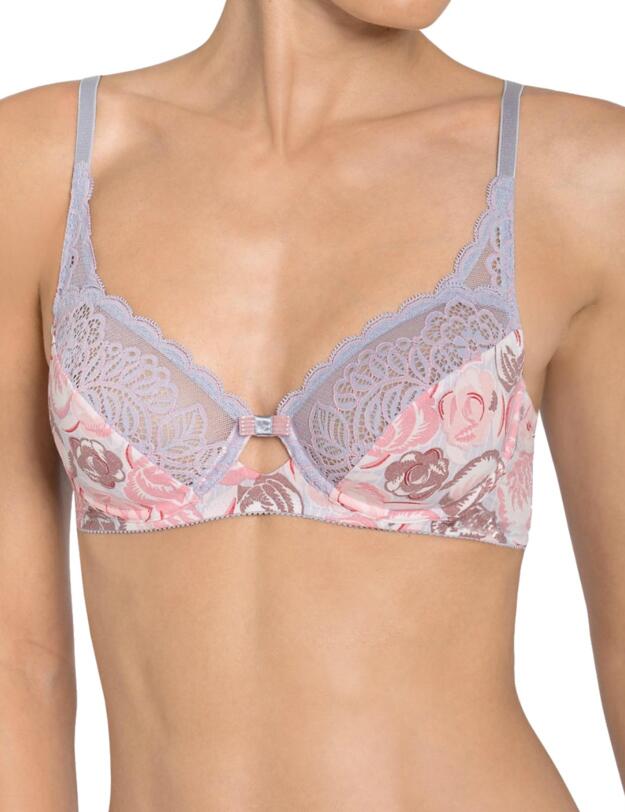 10165899 Triumph Amourette Spotlight Bloom W Bra - 10165899 Violet/Light Combination