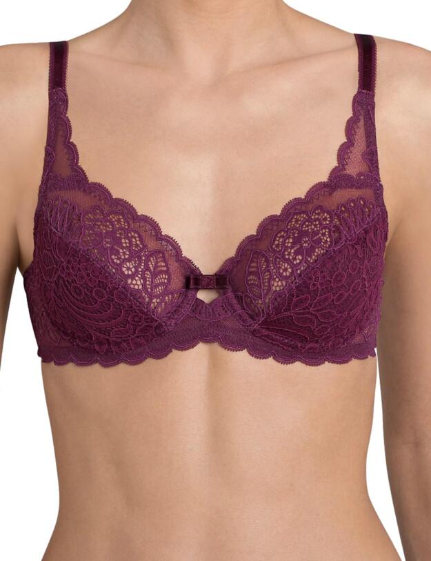 10130933 Triumph Amourette Spotlight W Bra - 10130933 Burgundy