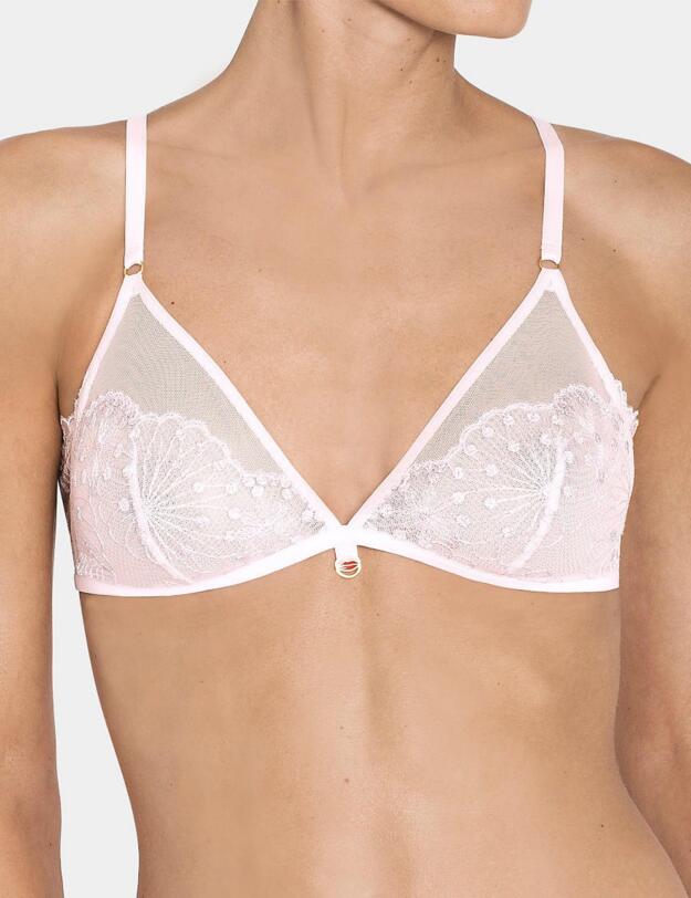 10167100 Triumph Lovely Essence Non-Wired Bralette - 10167100 Primrose Pink