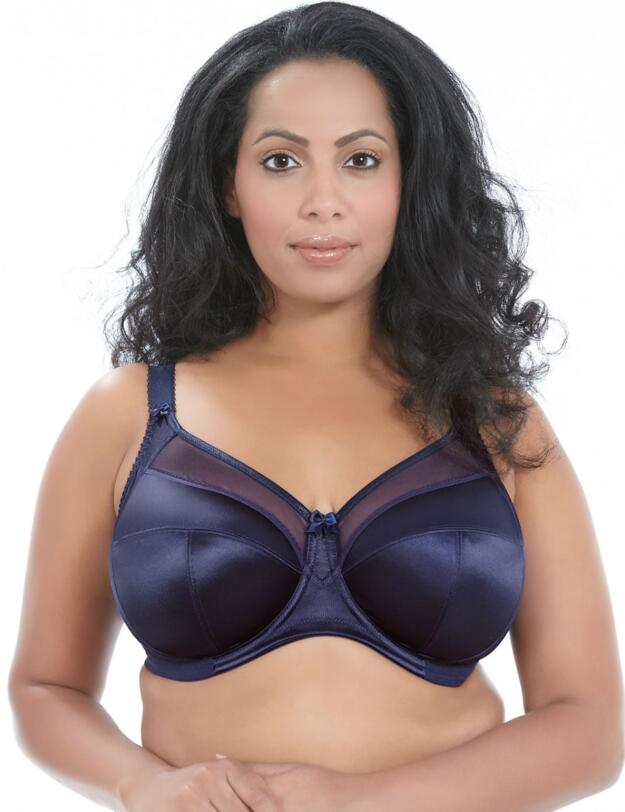 Goddess Keira Underwired Banded Bra Ink