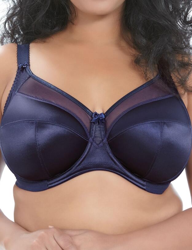 Goddess Keira Underwired Banded Bra Ink
