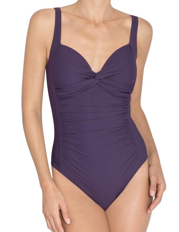 10167554 Triumph Sunset Party OP Padded Swimsuit - 10167554 Blackcurrant Juice