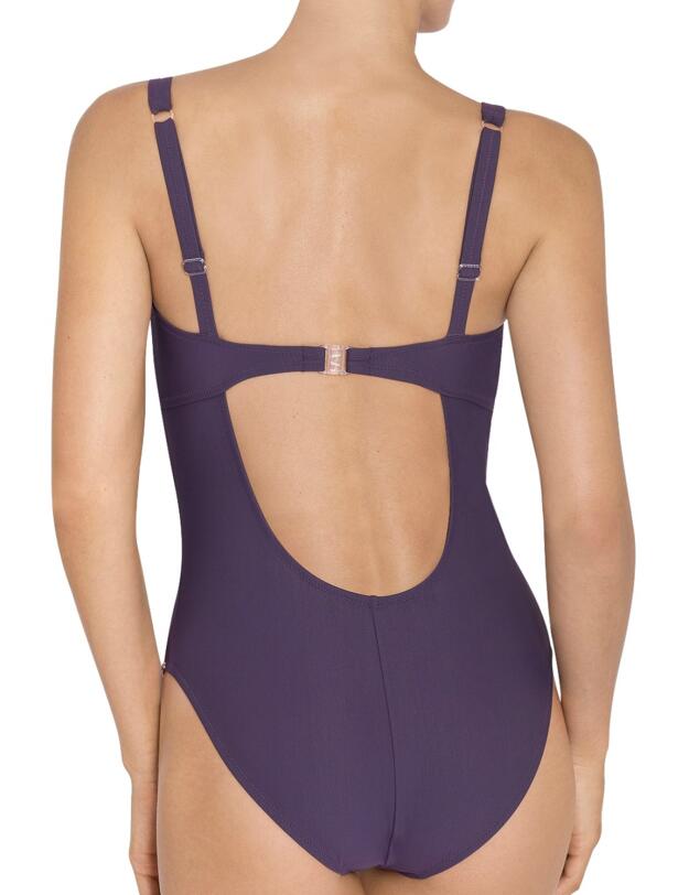 10167554 Triumph Sunset Party OP Padded Swimsuit - 10167554 Blackcurrant Juice