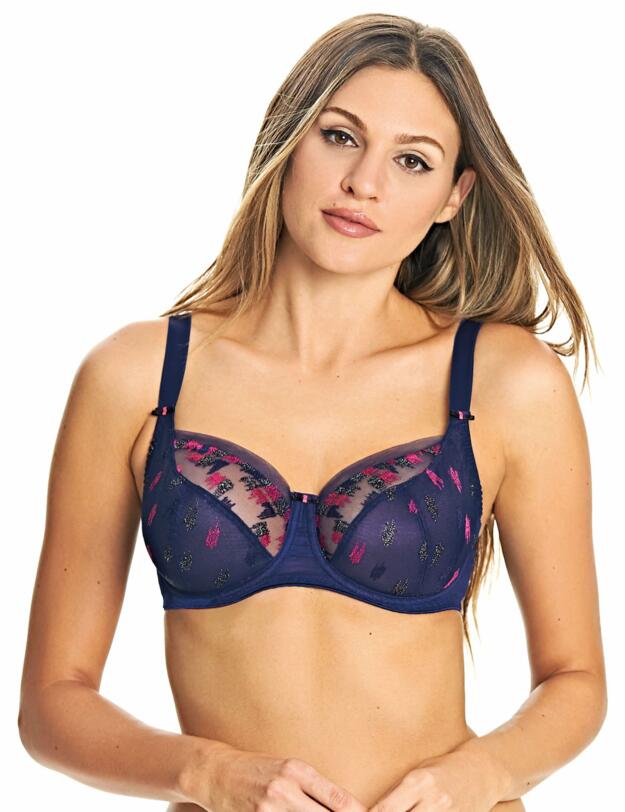 2931 Freya Cosmic Balcony Bra Indigo - 2931 Balcony Bra