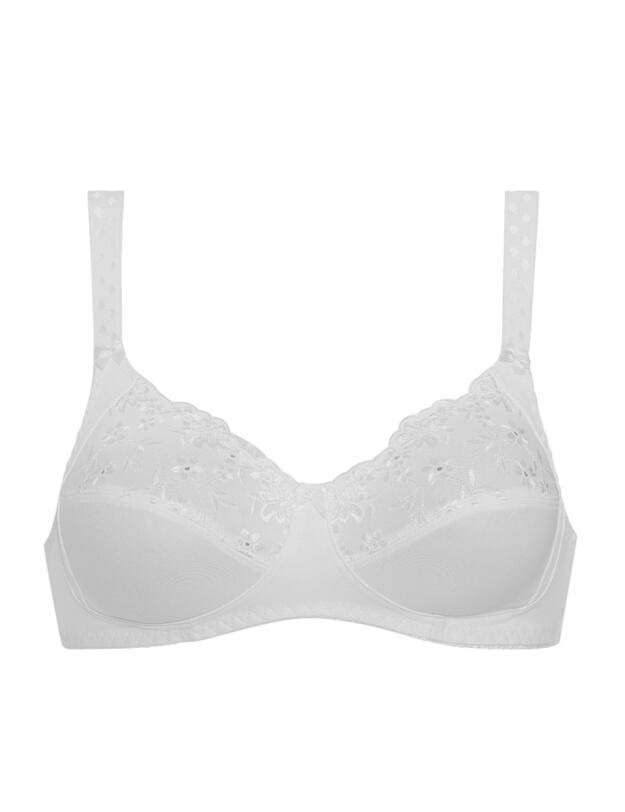 86720 Naturana Non-Wired Soft Cup Bra - 86720 White