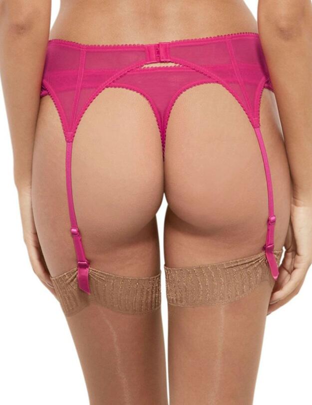 7712 Gossard Superboost Lace Suspender Belt  - 7712 Bright Rose
