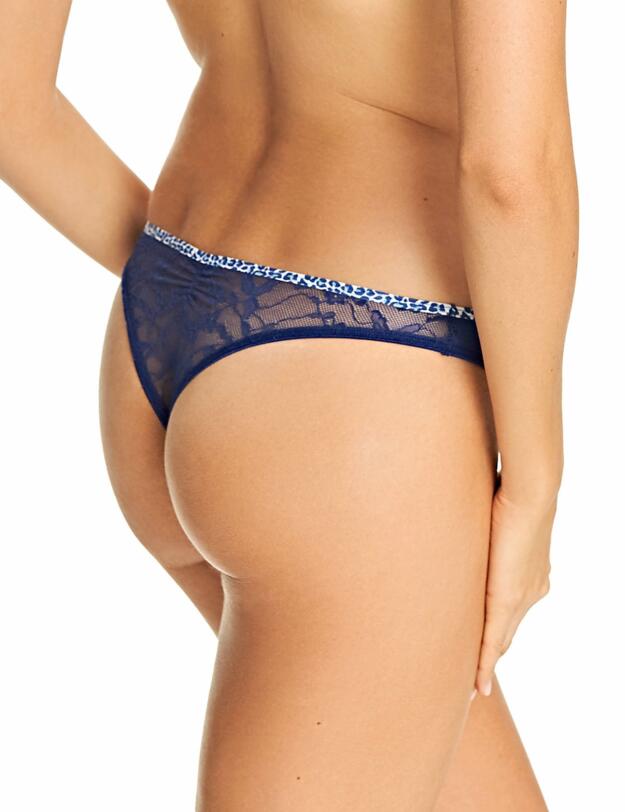 1327 Freya Deco Fuse Thong - 1327 Indigo