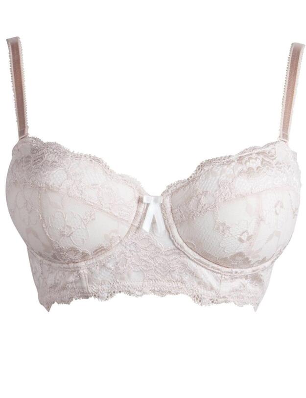 1509 Pour Moi Amour Multiway Strapless Longline Bra - 1509 Almond