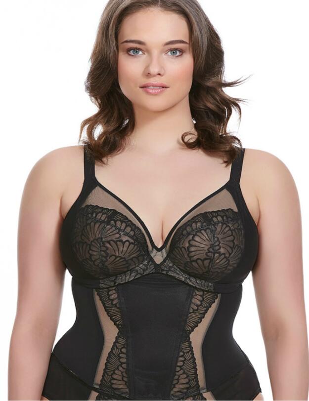 4208 Elomi Kiki Waist Clincher - 4208 Black