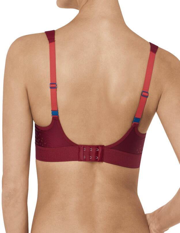 10181330 Triumph Triaction Boost Lite WHU Sports Bra - 10181330 Red/Dark Combination