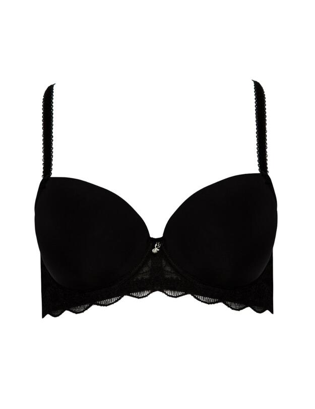 170015 Cybele by Naturana Moulded Padded Soft Bra - 170015 Black