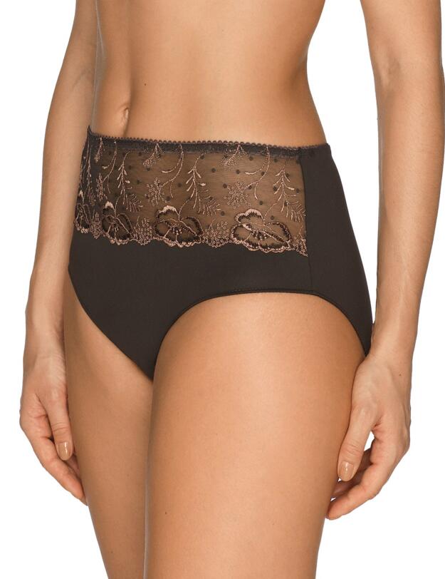 0562861 Prima Donna Mystic Fields Full Highwaist Briefs - 0562861 Fumy Grey