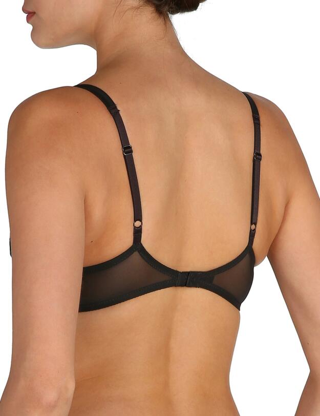 Marie Jo Liza Underwired Padded Bra in Fumy Grey