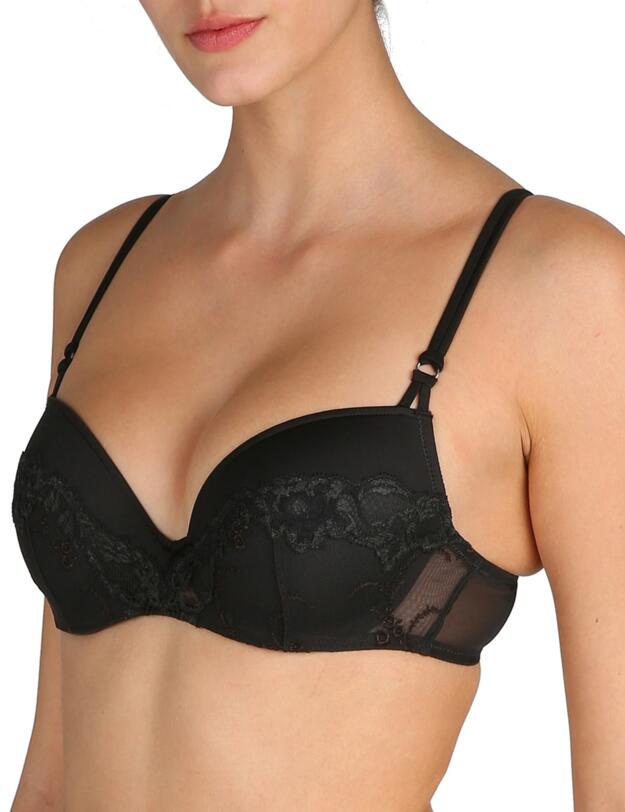 Marie Jo Liza Underwired Padded Bra in Fumy Grey