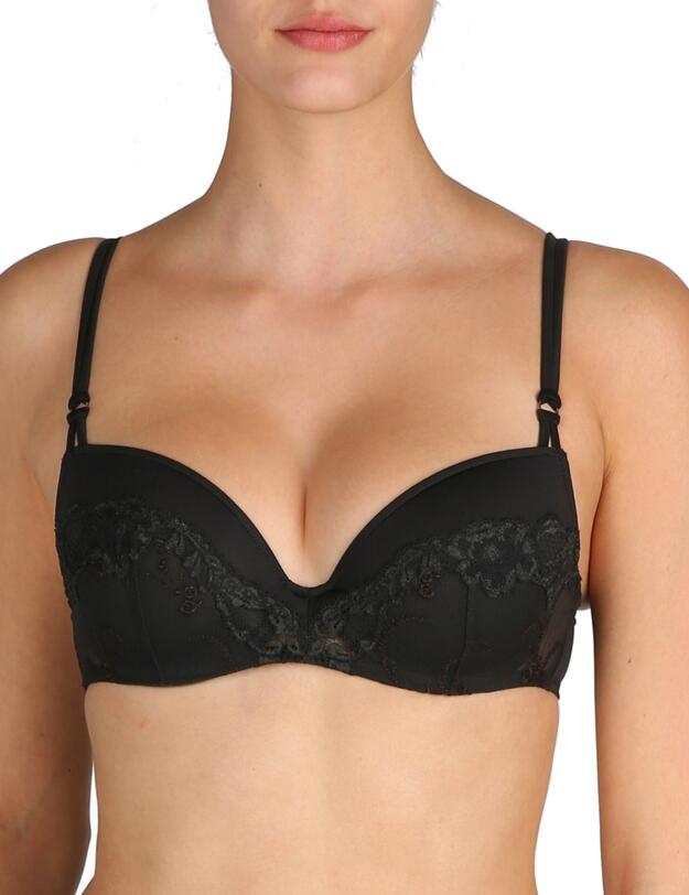 Marie Jo Liza Underwired Padded Bra in Fumy Grey