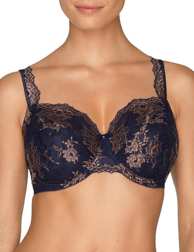 0162810/0162811 Prima Donna Neroli Underwired Full Cup Bra - 0162810/0162811 Sapphire Blue