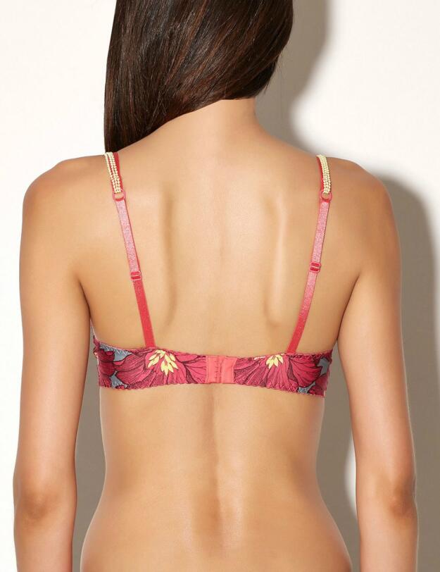 Aubade Reine Du Carnaval 3/4 Cup Balcony Bra in Caipiroska