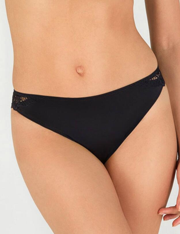 W05GE Wonderbra Refined Glamour Tanga Brazilian  - W05GE Black