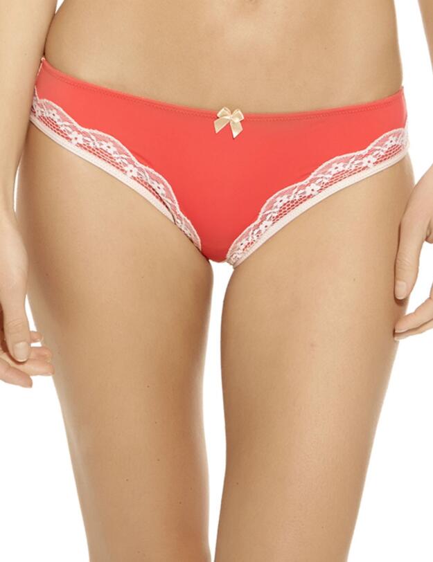 943196 B.Tempt'd Fancy that Hipster Brief - 943196 Cayenne/Ivory Cream 