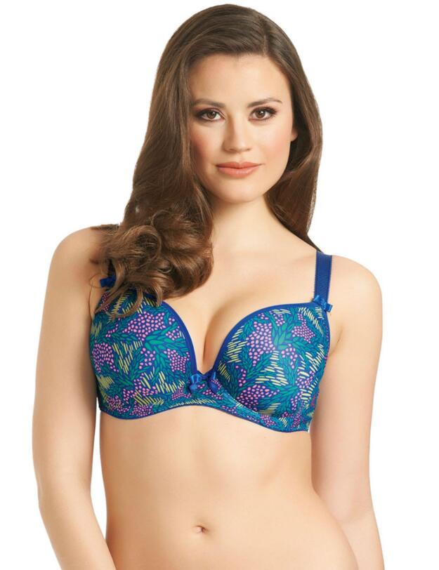 4234 Freya Deco Padded Plunge Bra Lagoon Print  - 4234 Lagoon Print 