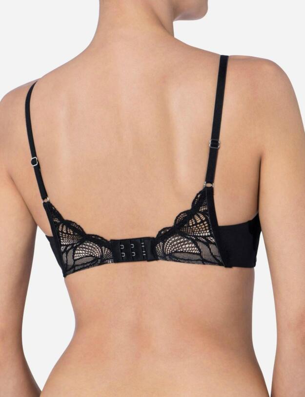 10180811 Triumph Magic Boost Velvet High Apex Bra - 10180811 Black