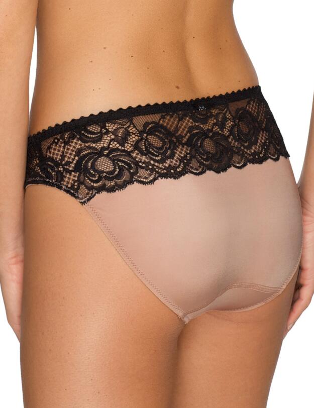 0562780 Prima Donna By Night Lace Rio Briefs - 0562780 Black/Cream