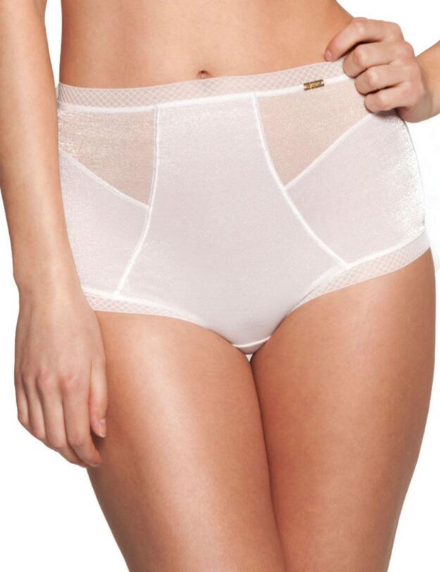 6278 Gossard Glossies High Waisted Short - 6278 White 