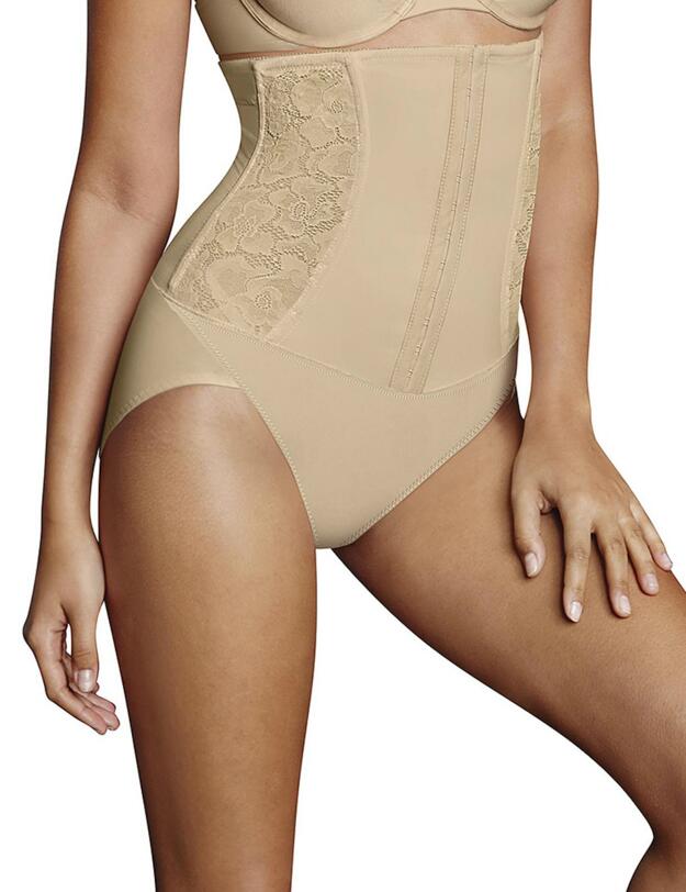 5003 Maidenform Firm Foundations Waist-Nipper Shaping Brief - DM5003 Latte Lift