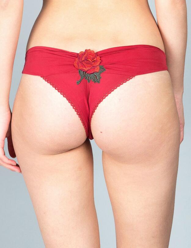 51662 Maison Lejaby Rosae Tanga Brief - 51662 Tango Red